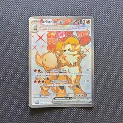Pokemon Arcanine ex 224/198 SV01 Scarlet & Violet Ultra Rare Holo 280 HP - Image 1