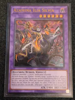 YuGiOh - Azamina Ilia Silvia - OP28-EN003 - Ultimate Rare - Unlimited - VLP - Image 1