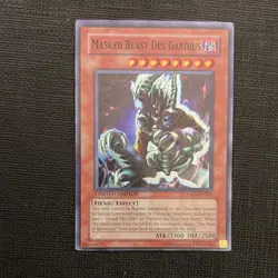 Konami Yu-Gi-Oh! Masked Beast Des Gardius TAEV-ENSE1 Limited Ed ATK 3300 DEF 25… - Image 1