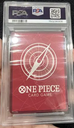 2025 ONE PIECE OP11-A FIST OF DIVINE SPEED ALTERNATE ART #041 NAMI PSA 10 - Image 2