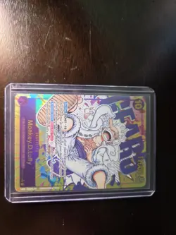 Namco Monkey.D.Luffy OP05-119 Secret Rare Foil Alt Art Awakening 12000 - Image 1