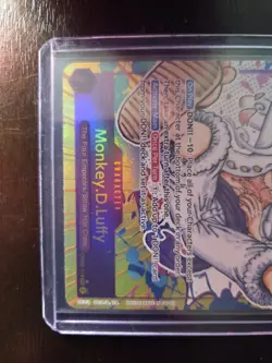 Namco Monkey.D.Luffy OP05-119 Secret Rare Foil Alt Art Awakening 12000 - Image 3