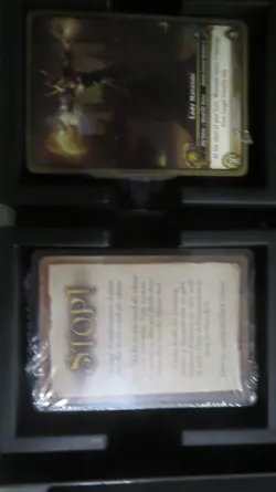 world of warcraft tcg black temple raid deck *open box* - Image 3