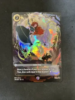 Disney Lorcana TCG Merida Touch the Sky 240/204 Wilds Unknown Enchanted - Image 1