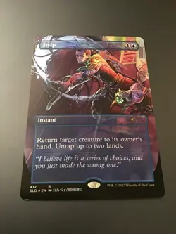 MTG Secret Lair #412 Snap Borderless Foil LP - Image 1