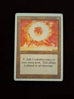 Sol Ring Revised Edition Regular - Moderately Played - Image 1