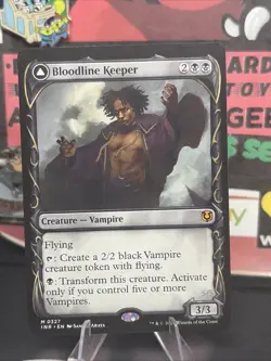 MTG Bloodline Keeper/Lord Of Lineage MYTHIC INR 0327 Reg LP MAGIC THE GATHERING - Image 2