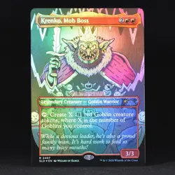 Krenko, Mob Boss #2407 (FOIL) ~ MTG Secret Lair Goblin Storm - Image 1