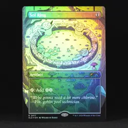 Sol Ring #2417 (FOIL) ~ MTG Secret Lair Goblin Storm - Image 1