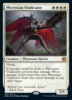 [1x] Phyrexian Vindicator - Foil Near Mint, English Phyrexia: All Will Be One MT - Image 1