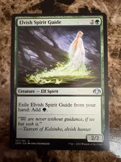 ELVISH SPIRIT GUIDE Magic MTG Dominaria Remastered - Image 1