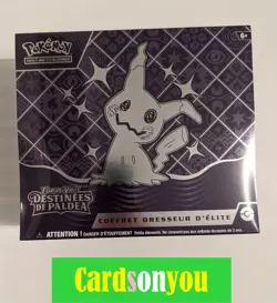 Pokemon 2024 ° EV4.5 Destinees de Paldea ° Coffret Dresseur d'Elite ETB scelle - Image 1