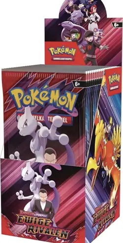Pokemon Ewige Rivalen 18er Booster Display DE OVP&NEU 4Stk - Image 1