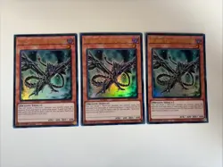 Yugioh - Black Metal Dragon x 3 - 1st Edition Ultra Rare LP - Free Holo Card B - Image 1