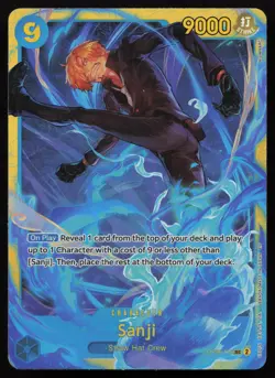 Sanji OP06-119 Foil Secret Rare Wings of the Captain One Piece NM - Image 1