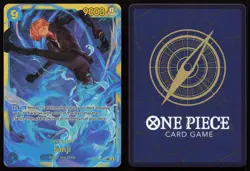 Sanji OP06-119 Foil Secret Rare Wings of the Captain One Piece NM - Image 3
