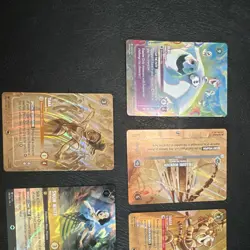 Disney Lorcana Enchanted TCG Holo 7-Card Lot - Image 2