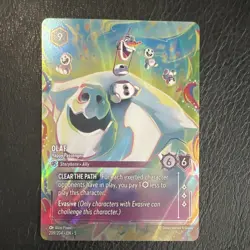 Disney Lorcana Enchanted TCG Holo 7-Card Lot - Image 4