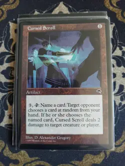 Cursed Scroll Tempest Regular ×1 - Image 1
