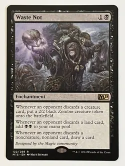 Waste Not 2015 (M15) Non-Foil Regular MTG NM - Image 1