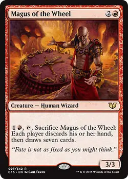 MTG Magic - Magus of the Wheel - Commander 2015 Edition - Rare - NM - Image 1