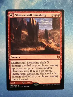 Shatterskull Smashing 161/280 Non Foil Mythic Zendikar Rising MTG Near Mint - Image 1