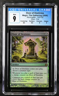 DOOR OF DESTINIES Morningtide Foil Rare CGC 9 MTG [Nostalgium] - Image 1