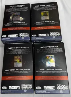 Magic The Gathering Murders at Karlov Manor Set of 4 (1 Each) Commander Decks - Image 2