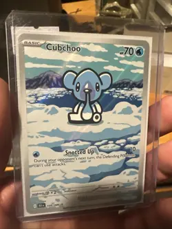 Cubchoo - Black Bolt 109/86 Secret Illustration Rare Holo - Mint - Pokemon TCG - Image 1