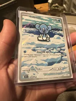 Cubchoo - Black Bolt 109/86 Secret Illustration Rare Holo - Mint - Pokemon TCG - Image 5