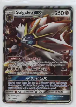 Solgaleo GX Pokemon Sun & Moon Black Star Promo #SM16 - Image 1