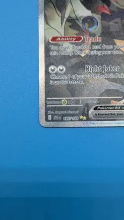 Pokemon TCG N's Zoroark ex 185/159 Secret Rare SV09 Journey Together NM Holo - Image 4