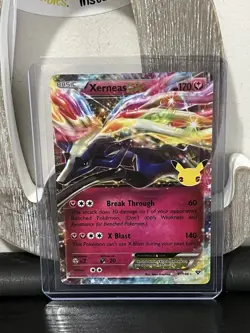 Pokemon TCG Xerneas EX Celebrations: Classic Collection 97/146 Holo Ultra Rare - Image 1