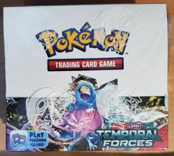 Pokemon Scarlet & Violet Temporal Forces Booster Box TCG Sealed - Image 1
