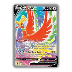 Pokemon TCG Ho-Oh V 187/195 Full Art Ultra Rare - Silver Tempest 2022 Near Mint - Image 1