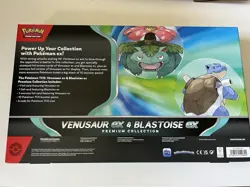 Pokemon TCG SV: Venusaur And Blastoise Ex Premium Collection Box IN HAND - Image 2