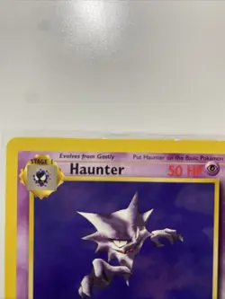 Haunter 21/62 Fossil Regular Non Holo 1st Edition Pokemon WOTC LP/NM - Image 2