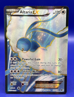 2016 Pokemon XY Fates Collide Altaria EX 123/124 Full Art Ultra Rare Holo NM- - Image 1