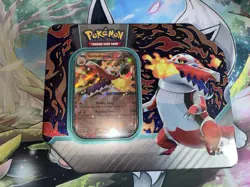 Pokemon Paldea Partners Tin Skeledirge EX Factory Sealed Brand New - Image 5