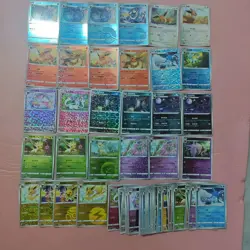 LOT 82 Pokemon Chinese Vaporeon CBB2C Flareon Sylveon Umbreon 0607/15 FM - Image 1