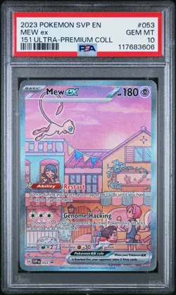PSA 10 Pokemon SVP 151 UPC Black Star Promo Mew EX #053 GEM MINT 10 - Image 1