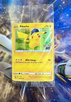 Pokemon TCG Pikachu 028/078 Pokemon GO Exclusive Sealed Promo 2022 - Image 1