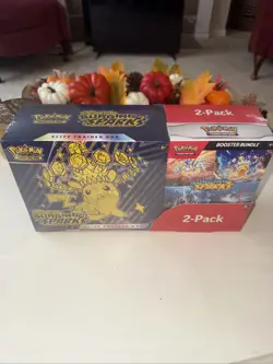Pokemon TCG Surging Sparks Pokemon EtB and Booster Bundle Costco Exclusive - Image 1