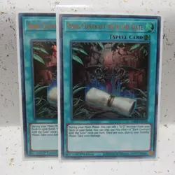 Dark Contract With The Gate GFP2-EN159 1st Edition Ultra Rare Lightly Played LP - Image 1