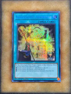 Yugioh Gravekeeper's Inscription MP24-EN064 Secret Rare 1st Ed NM - Image 1