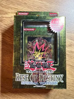 Yugioh Rise Of Destiny Special Edition Deck Box 1st Edition Factory Sealed! - Image 1