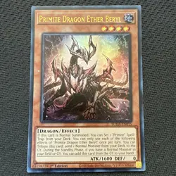 Primite Dragon Ether Beryl SUDA-EN015 1st Edition Ultra Rare (UR) Yu-Gi-Oh! - Image 1