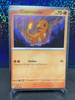 Pokemon Charmander Scarlet & Violet Promo 047 NM - Image 1