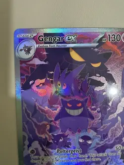 Gengar Evolution Line DIY ACG Pokemon Anime Art Card Custom - Image 3