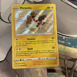 Morpeko - SV044/SV122 - Shining Fates: Shiny Vault Holo - Pokemon TCG 2021 - NM - Image 3